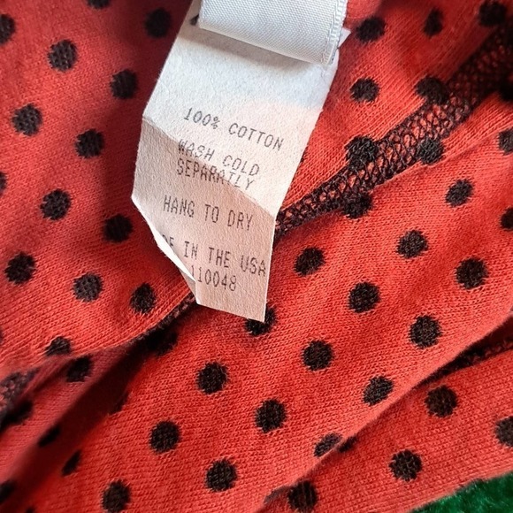 Noblu Lagenlook Red/ black Polka Dot Stripe Sleeveless Top+ Jacket XL PLUS - Picture 7 of 7